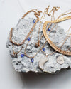 Vintage 18K Gold Plated Layered Necklace Set