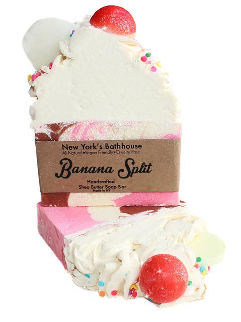 Banana Split Ice Cream Soap Bar - Feelin Peachy