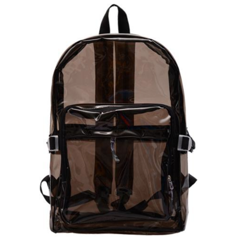 Macie Transparent Backpack - Feelin Peachy